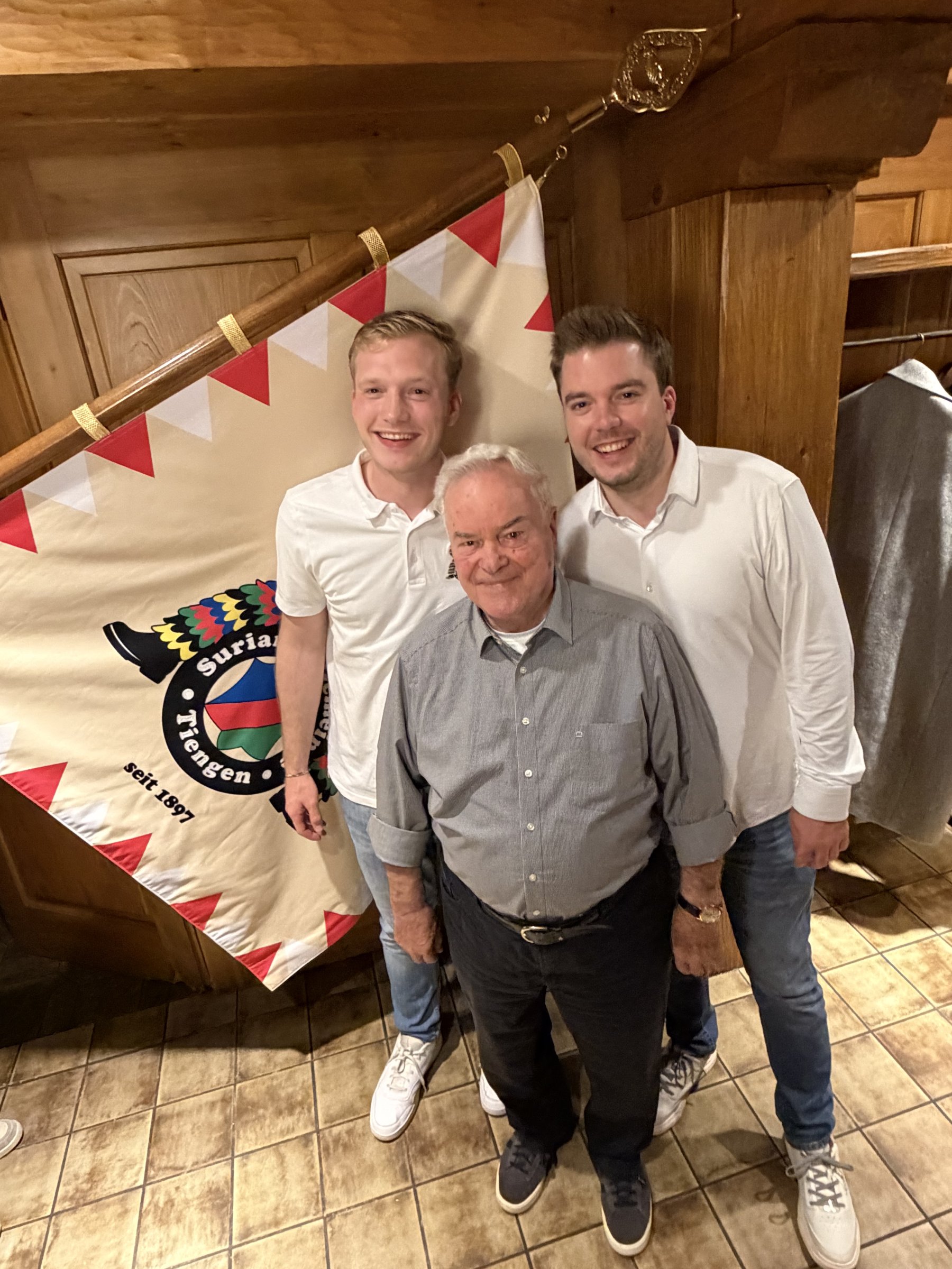 Surianer Max Heimpel Taufe - mit Benno Heimpel und Horst Heimpel